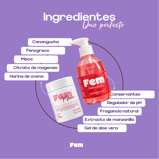 Combo mamá — ingredientes