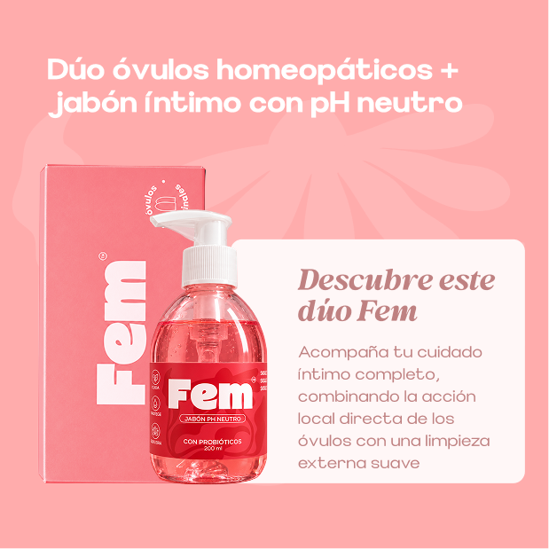 Combo Óvulos + Jabón — información del combo