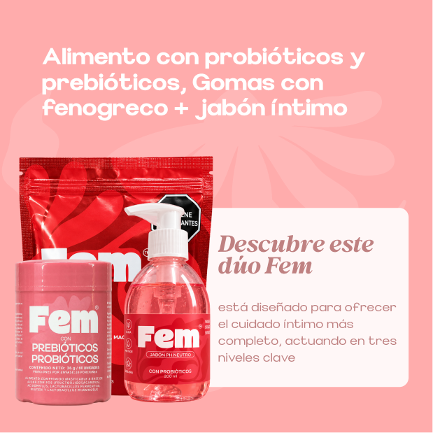 Combo Probiótico + Gomas + Jabón — información del combo